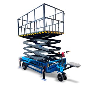 【ML-75】Riding electric lifting trolleys carts vehicles lifting height fence height can be customized