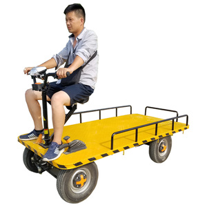 【ML-800w-48】Electric trolley/electric cargo transport transfer vehicle/electric flatbed vehicle