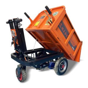 【ML-800w-60】Electric dump cart trolleys for transporting building materials