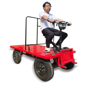 【ML-800w-48B】Riding standing driving electric cargo flat trolleys