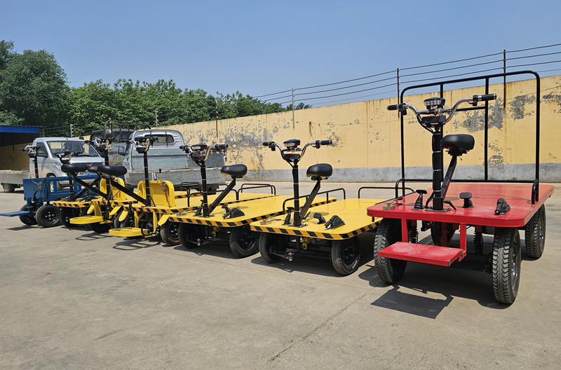 Custom electric flatbed transporters trolleys – Size